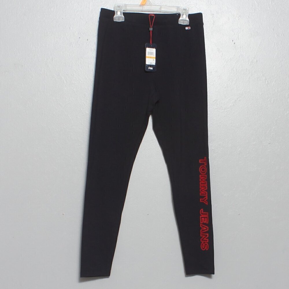 Tommy Jeans NWT navy red logo athletic leggings